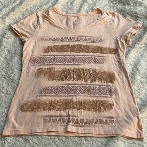 Hanes Glitter Elephant t shirt